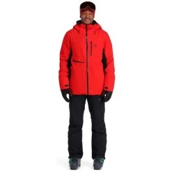 Spyder Men's Avid Jacket -Snow Warm Clothing fw23 spyder mensavidjacket volcanoblack 3