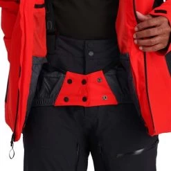 Spyder Men's Avid Jacket -Snow Warm Clothing fw23 spyder mensavidjacket volcanoblack 5