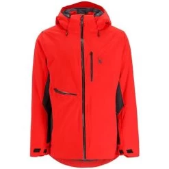Spyder Men's Avid Jacket -Snow Warm Clothing fw23 spyder mensavidjacket volcanoblack 7