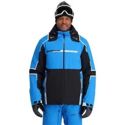 Spyder Men's Titan GTX Jacket -Snow Warm Clothing fw23 spyder menstitangtxjacket collegiateblack 1