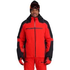 Spyder Men's Titan GTX Jacket -Snow Warm Clothing fw23 spyder menstitangtxjacket volcanoblack 1