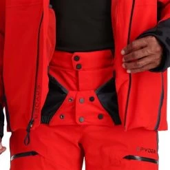 Spyder Men's Titan GTX Jacket -Snow Warm Clothing fw23 spyder menstitangtxjacket volcanoblack 4