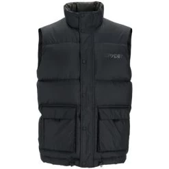 Spyder Men's Windom Down Insulated Jacket -Snow Warm Clothing fw23 spyder menswindomdowninsulatedvest black 1