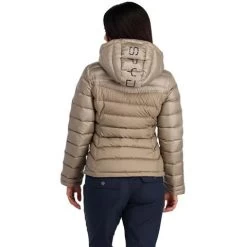 Spyder Women's Timeless Hoodie Down Jacket -Snow Warm Clothing fw23 spyder womenstimelesshoodiedownjacket cashmere 2