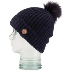 Volcom Lula Beanie -Snow Warm Clothing fw23 volcom lulabeanie black