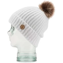 Volcom Lula Beanie -Snow Warm Clothing fw23 volcom lulabeanie offwhite