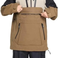 Volcom Men's Brighton Pullover -Snow Warm Clothing fw23 volcom mensbrightonpullover darkkhaki 5