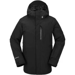 Volcom Men's L Ins Gore-Tex Jacket -Snow Warm Clothing fw23 volcom menslinsulatedgoretexjacket black 1