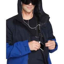Volcom Men's L Ins Gore-Tex Jacket -Snow Warm Clothing fw23 volcom menslinsulatedgoretexjacket darkblue 6