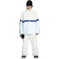 Volcom Men's Sethraah Jacket -Snow Warm Clothing fw23 volcom menssethraahjacket offwhite 3