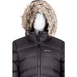 Marmot Women's Ithaca Jacket -Snow Warm Clothing i78840 001 hood wms ithaca jkt