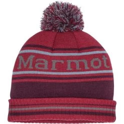 Marmot Retro Pom Hat -Snow Warm Clothing m17410 5773 front retro pom hat