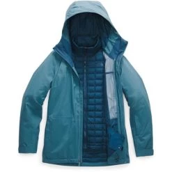 The North Face Women's Thermoball Eco Snow Triclimate Jacket -Snow Warm Clothing nf0a4r18 shc