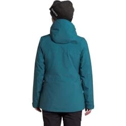The North Face Women's Thermoball Eco Snow Triclimate Jacket -Snow Warm Clothing nf0a4r18 shc back