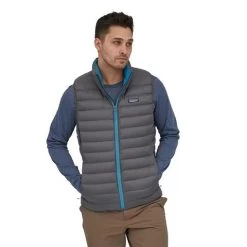 Patagonia Men's Down Sweater Vest -Snow Warm Clothing pat 84623 forge grey model1