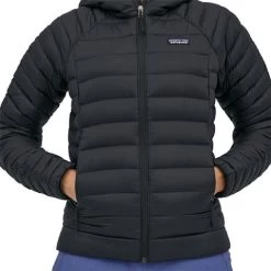 Patagonia Women's Down Sweater Hoody -Snow Warm Clothing pat 84712 blk model3