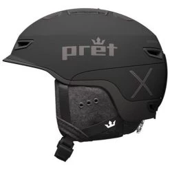 Pret Helmets Fury X Helmet -Snow Warm Clothing pret furyx black side main 2223fw