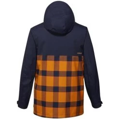 Quiksilver Men's Reply Jacket -Snow Warm Clothing sudan brown quiksilver reply jacket men s 48621